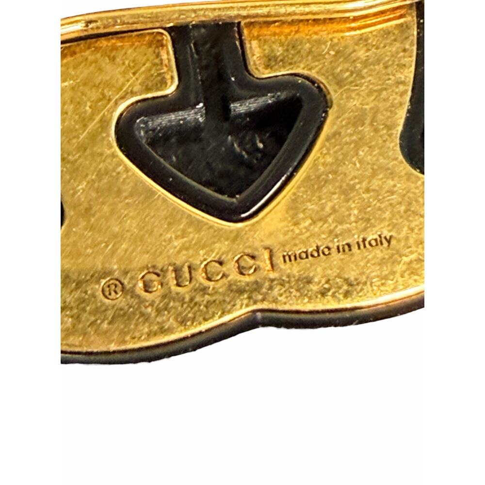 Gucci Crystal Embellished GG Hair Clip w/Pouch and Gift Box - Picture 6 of 9